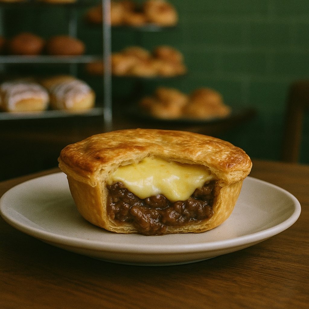 Classic Mince & Cheese Pie.