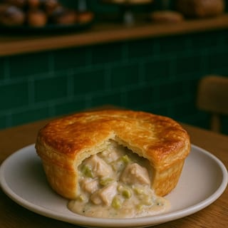 Chicken & Leek Pie